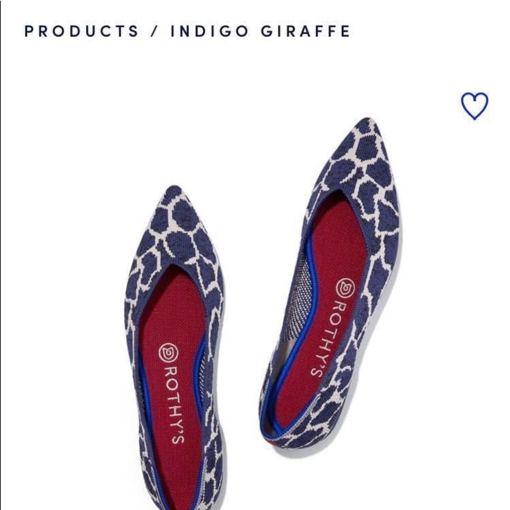 Rothy’s Indigo Giraffe size 11